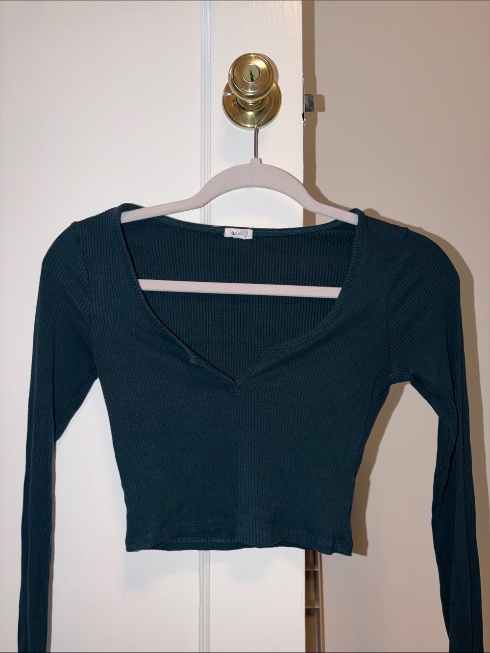 Long Sleeve Crop Top